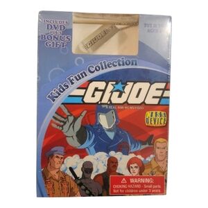 G.I. Joe Kids Fun Collection with DVD and dogtag New Sealed